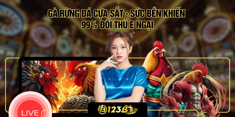 Gà Rừng Đá Cựa Sắt - Sức Bền Khiến 99% Đối Thủ E Ngại