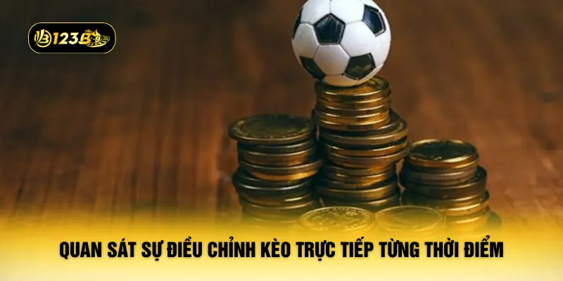 Quan sát sự điều chỉnh kèo trực tiếp từng thời điểm